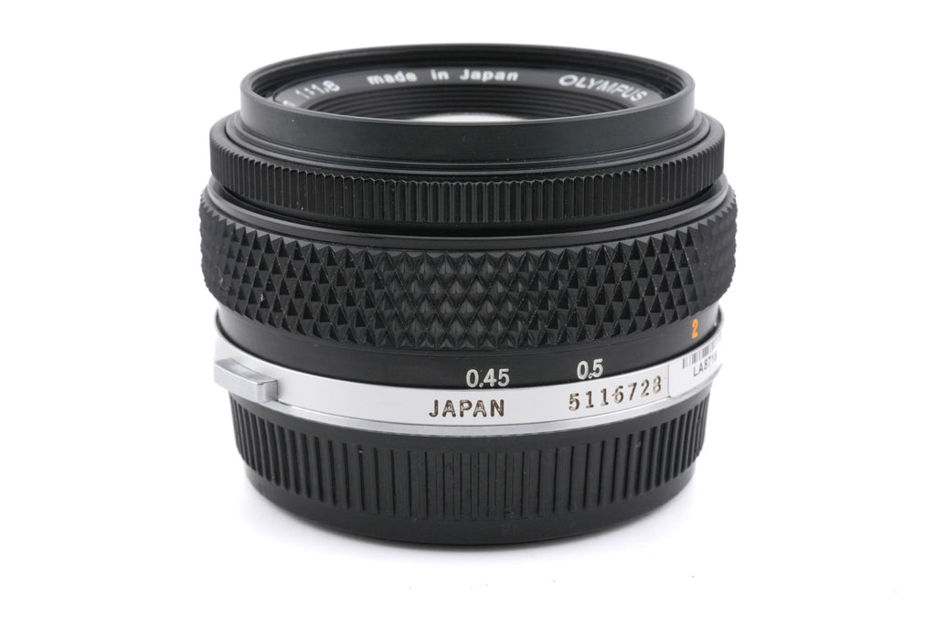 Olympus 50mm f1.8 Zuiko Auto-S