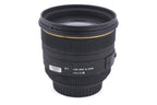 Sigma 50mm f1.4 EX DG HSM