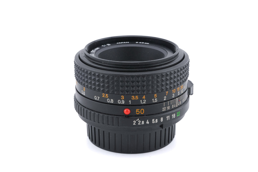 Minolta 50mm f2 MD