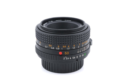 Minolta 50mm f2 MD