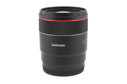 Samyang 75mm f1.8 AF