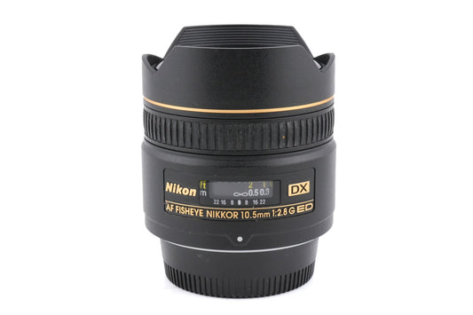 Nikon 10.5mm f2.8 AF Fisheye Nikkor G ED DX