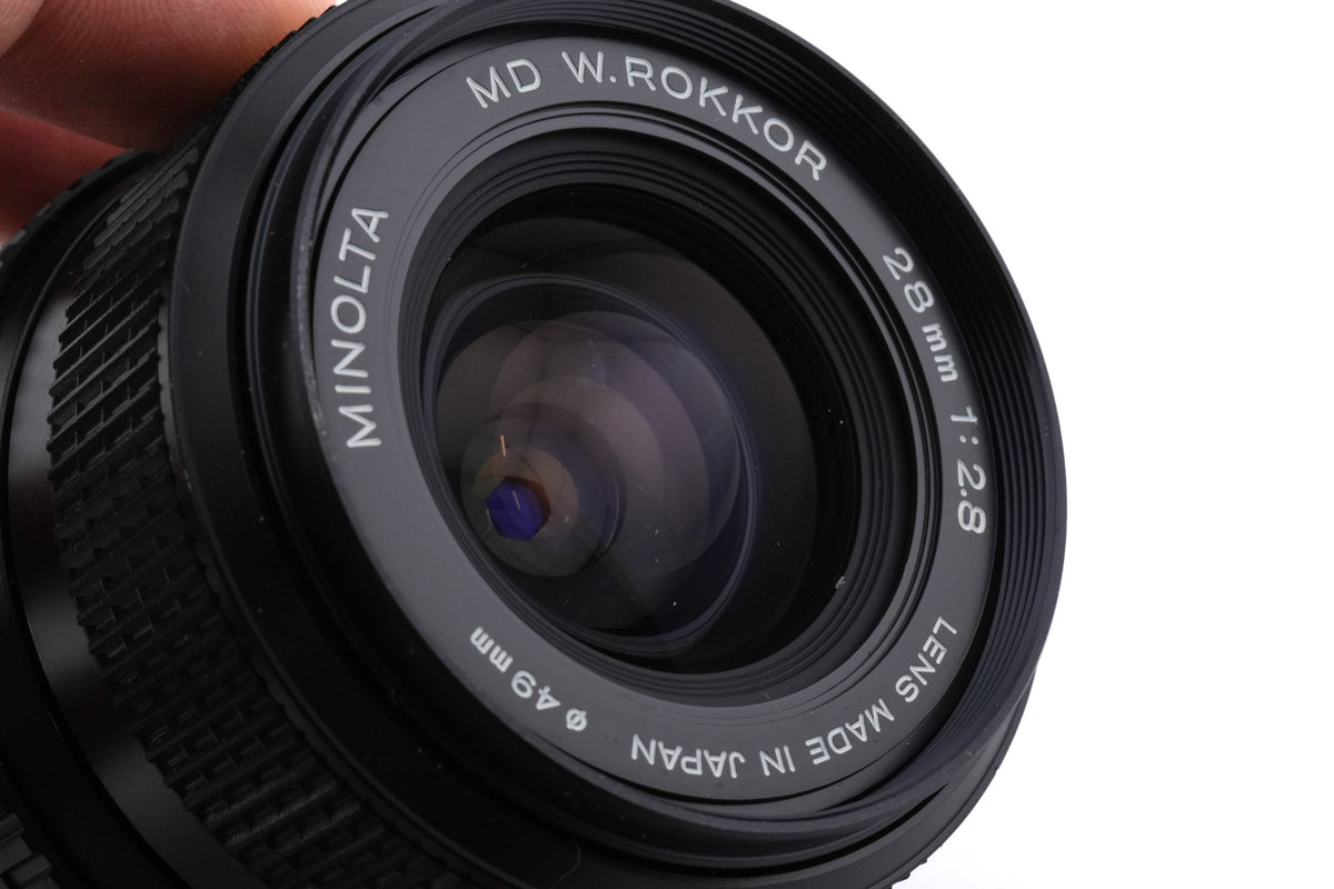 Minolta 28mm f2.8 MD W.Rokkor