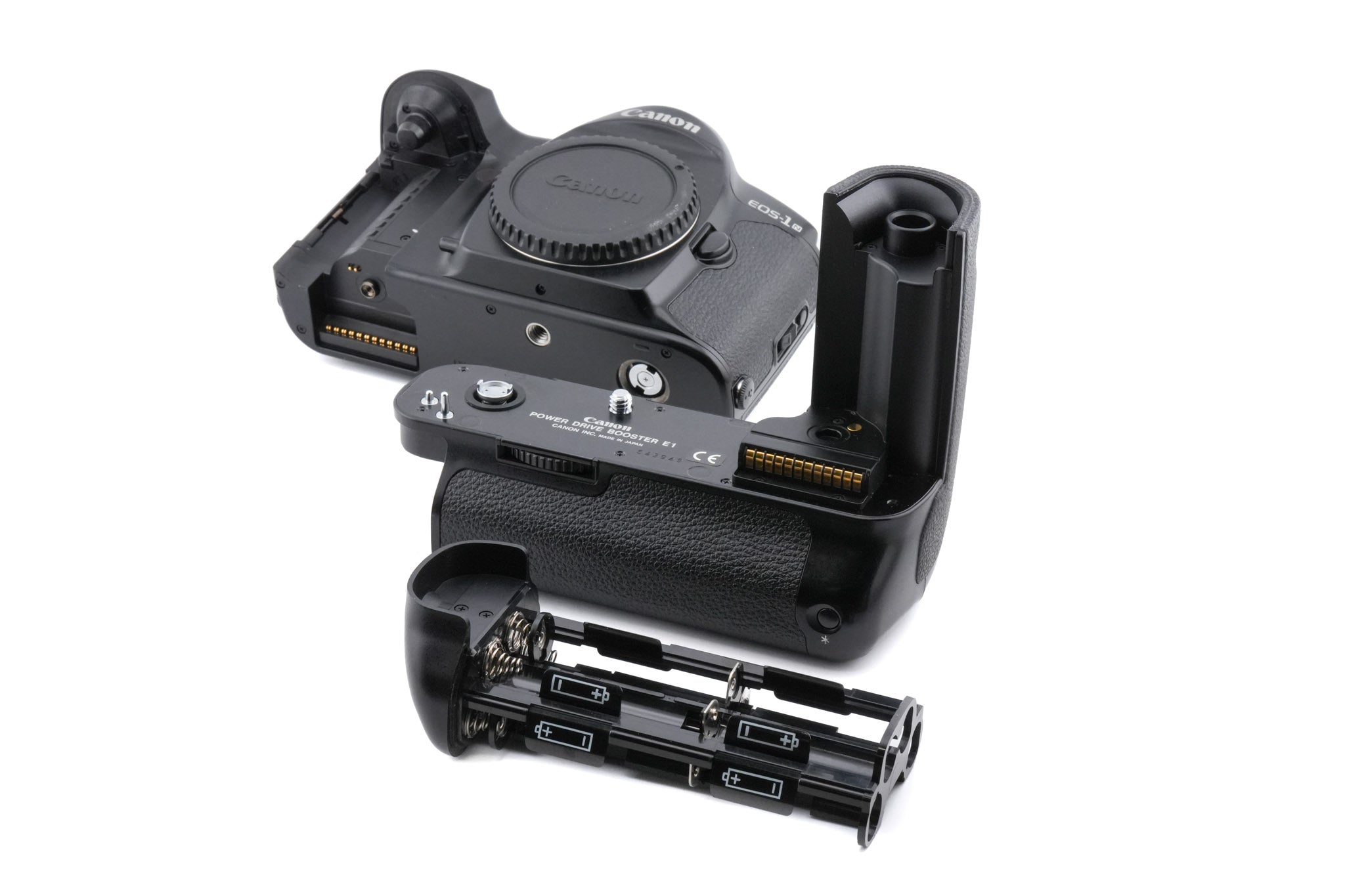 Canon EOS-1N + E1 Power Drive Booster
