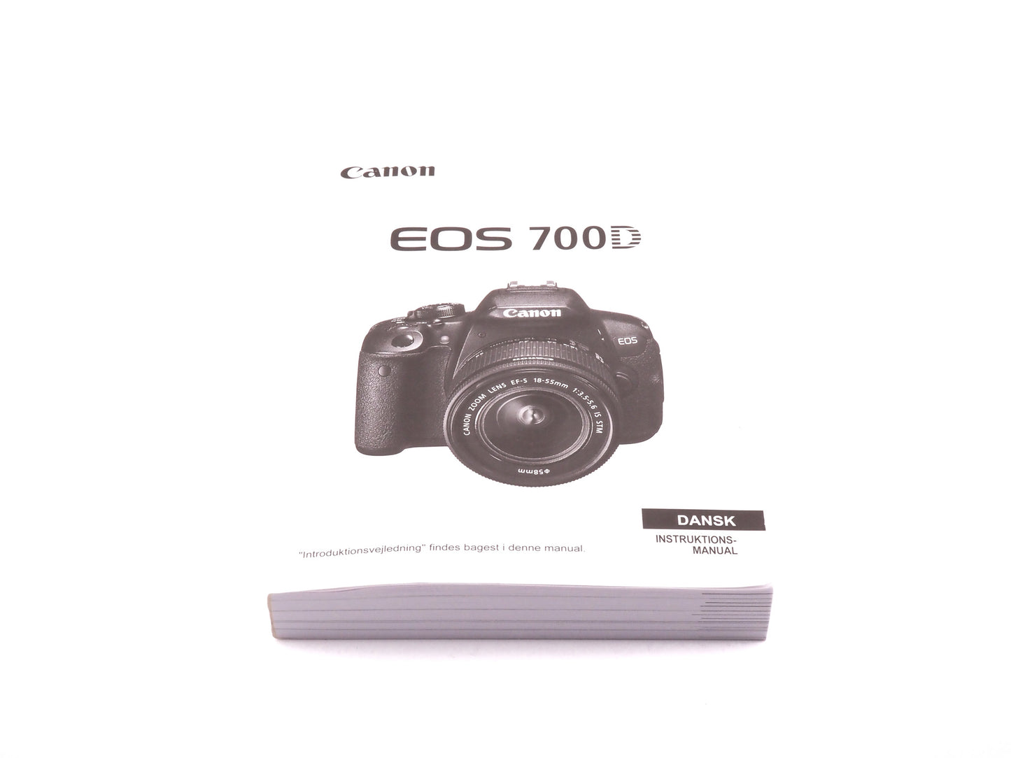 Canon 700D Instructions