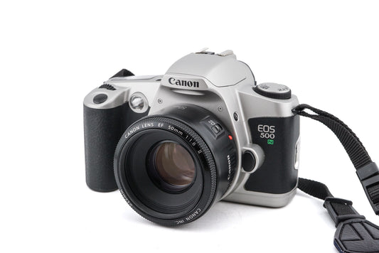 Canon EOS 500N + 50mm f1.8 II