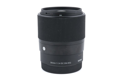 Sigma 30mm f1.4 DC DN Contemporary
