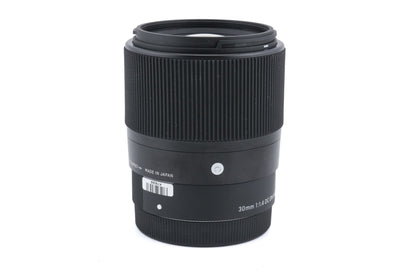 Sigma 30mm f1.4 DC DN Contemporary