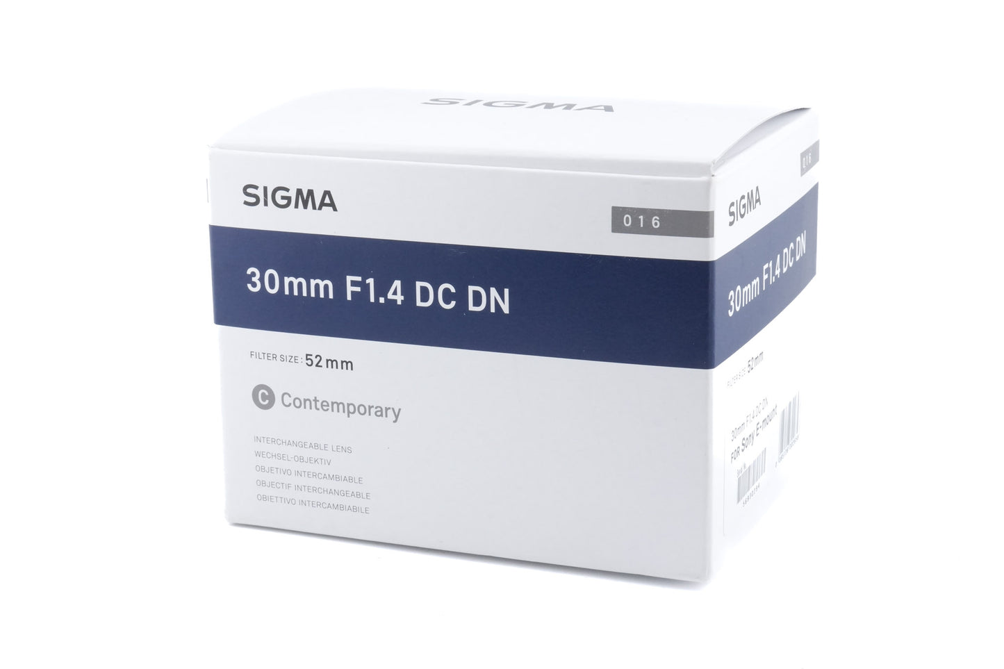 Sigma 30mm f1.4 DC DN Contemporary