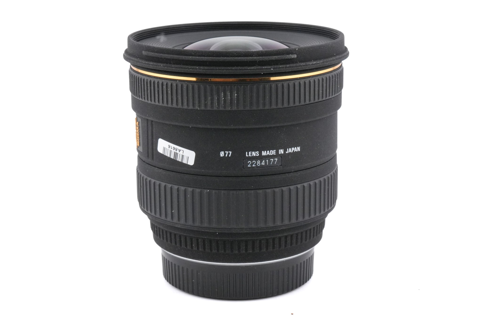 Sigma 10-20mm f4-5.6 EX DC