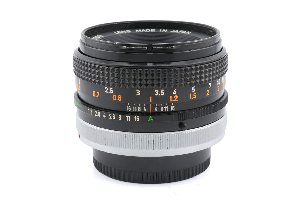 Canon 50mm f1.8 S.C.