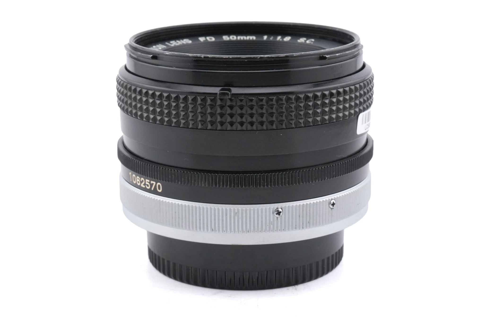 Canon 50mm f1.8 S.C.