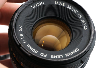 Canon 50mm f1.8 S.C.