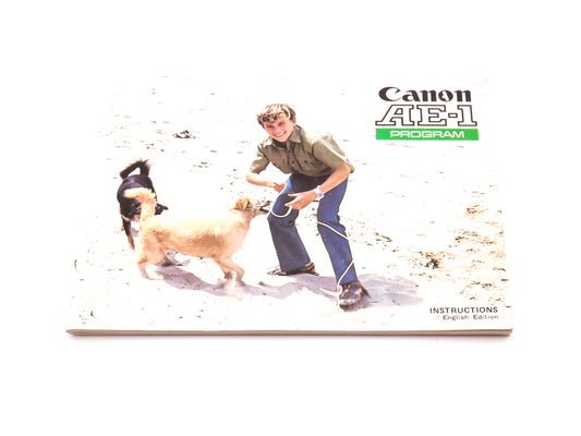 Canon AE-1 Program Instructions