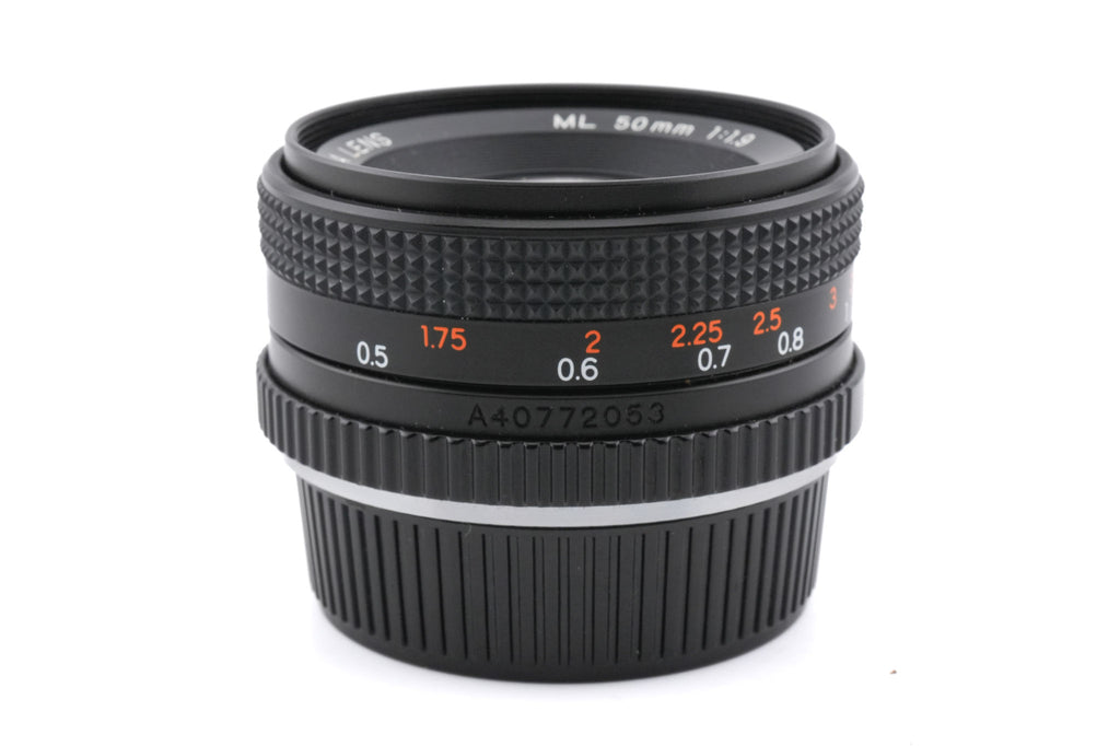 Yashica 50mm f1.9 ML