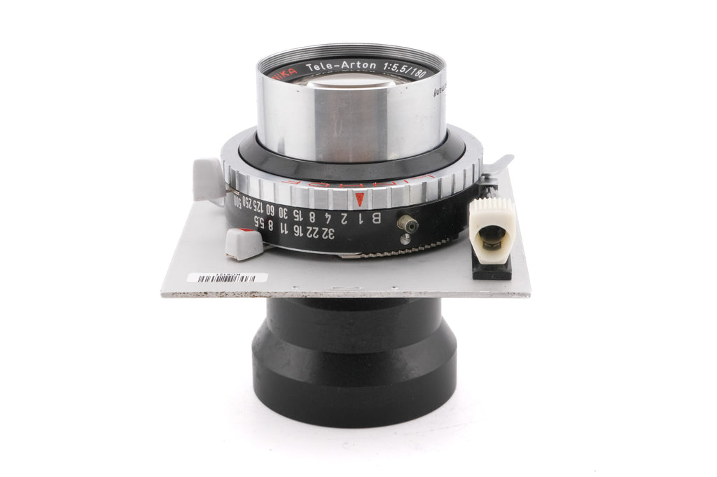 Schneider-Kreuznach 180mm f5.5 Tele-Arton (Shutter)