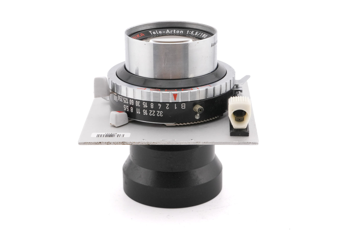 Schneider-Kreuznach 180mm f5.5 Tele-Arton (Shutter)
