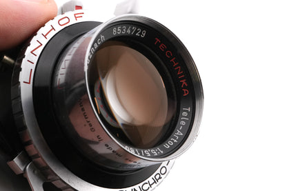 Schneider-Kreuznach 180mm f5.5 Tele-Arton (Shutter)