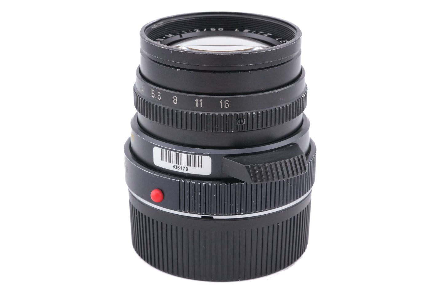 Leica 50mm f2 Summicron-M (Type IV) (Black, 11819)