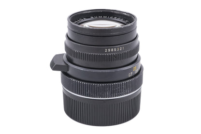 Leica 50mm f2 Summicron-M (Type IV) (Black, 11819)