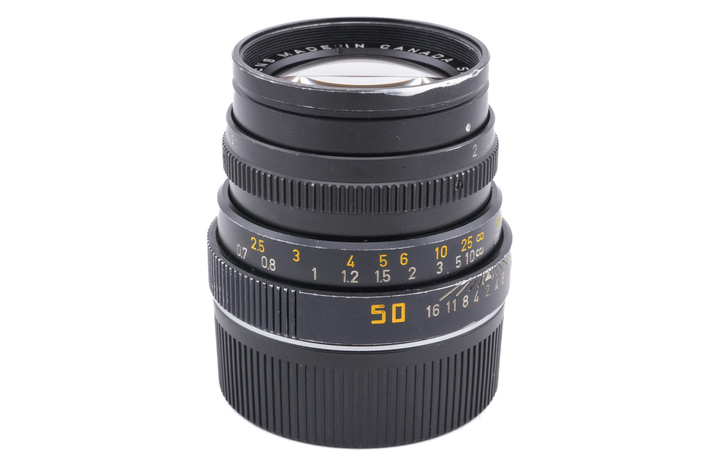 Leica 50mm f2 Summicron-M (Type IV) (Black, 11819)