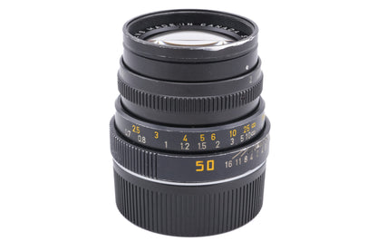 Leica 50mm f2 Summicron-M (Type IV) (Black, 11819)