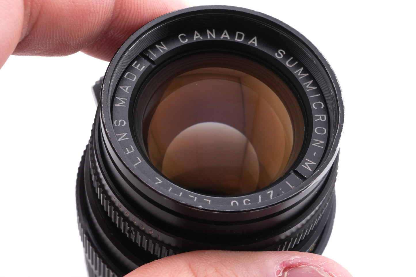 Leica 50mm f2 Summicron-M (Type IV) (Black, 11819)