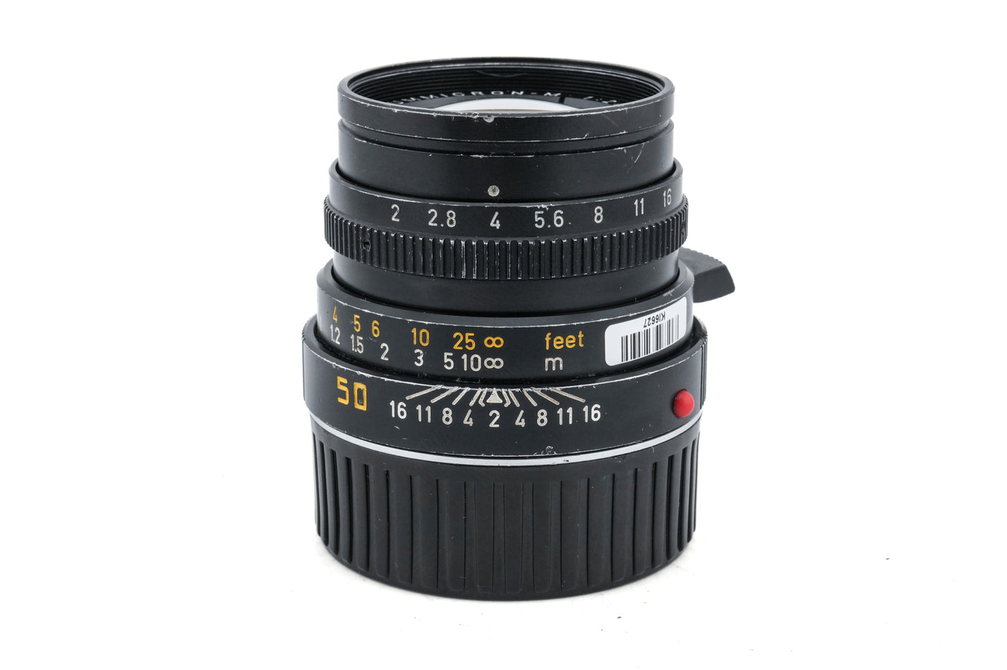Leica 50mm f2 Summicron-M (Type IV) (Black, 11819)