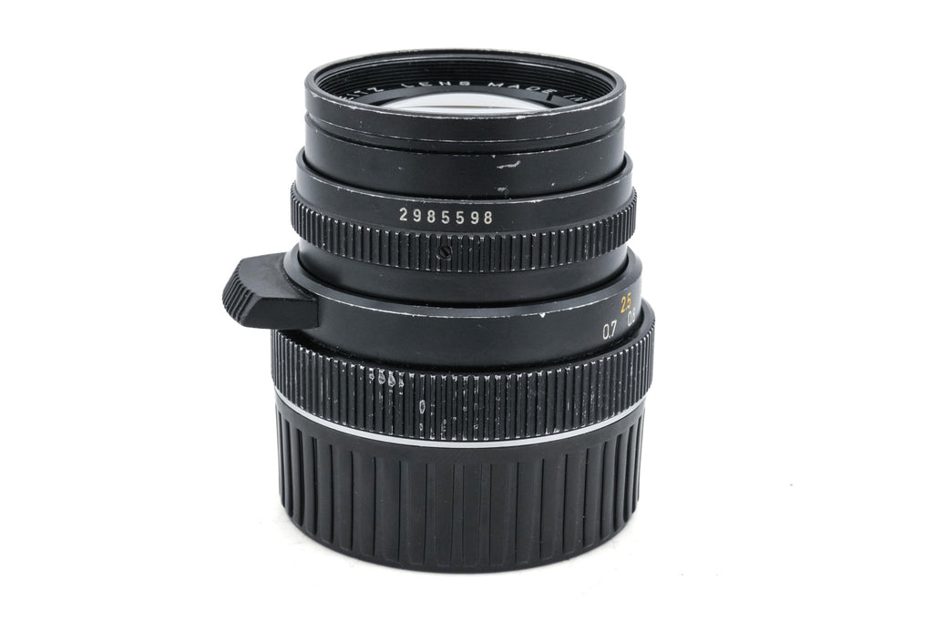 Leica 50mm f2 Summicron-M (Type IV) (Black, 11819)
