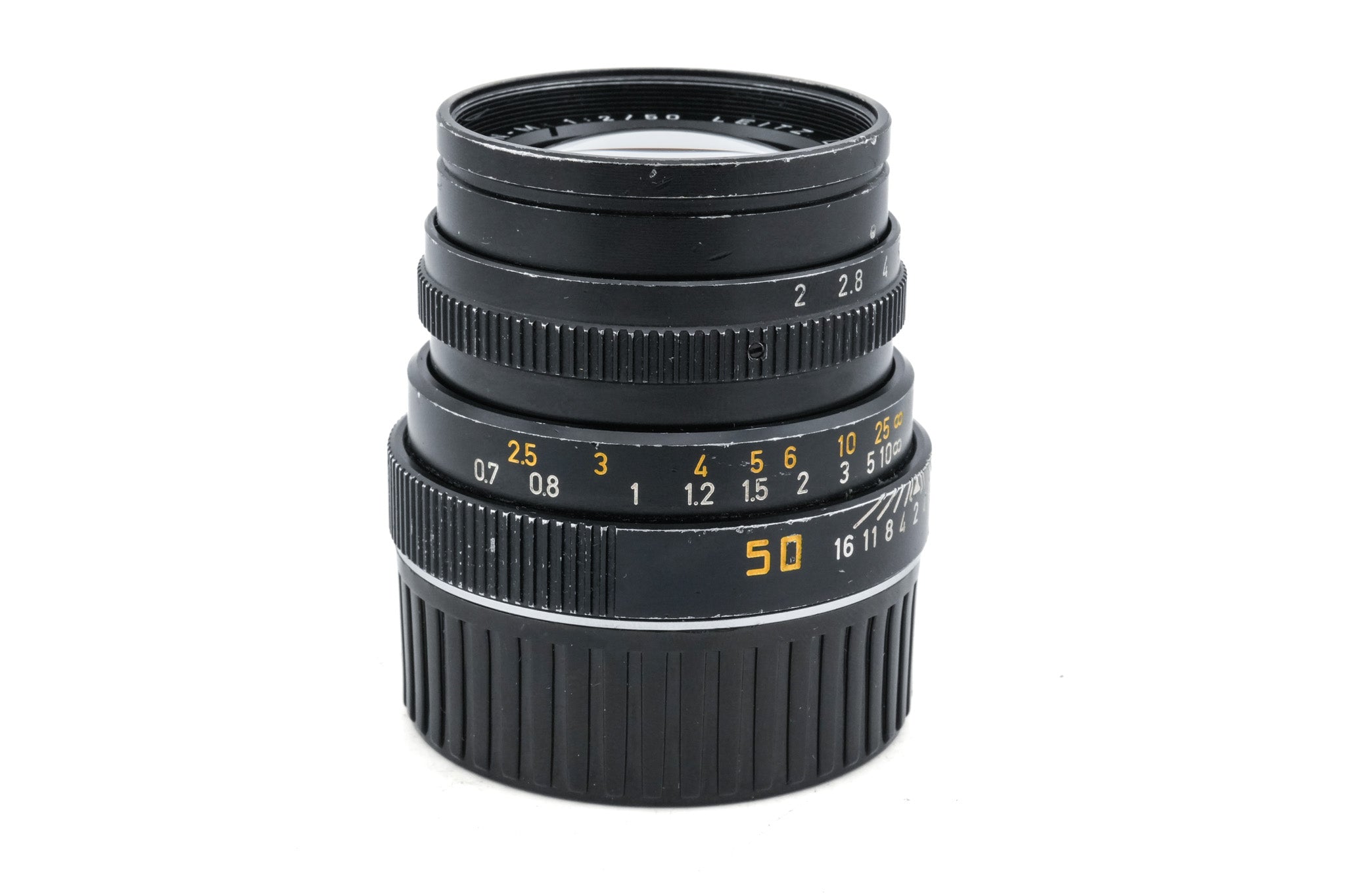 Leica 50mm f2 Summicron-M (Type IV) (Black, 11819)
