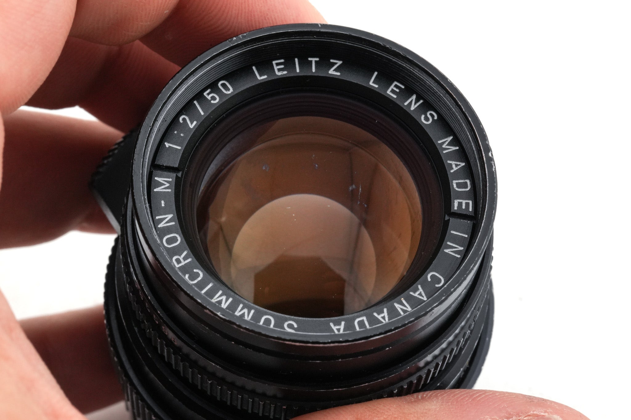 Leica 50mm f2 Summicron-M (Type IV) (Black, 11819)