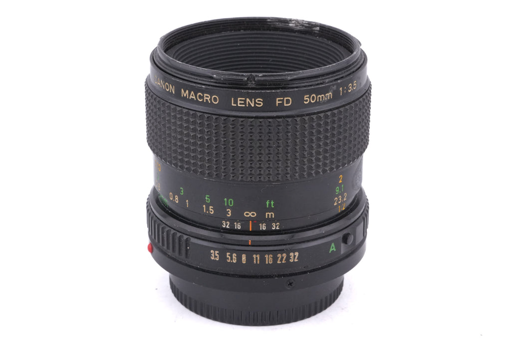 Canon 50mm f3.5 Macro FDn