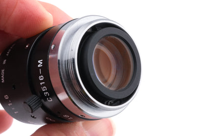 Pentax 35mm f1.6 TV Lens C3516-M