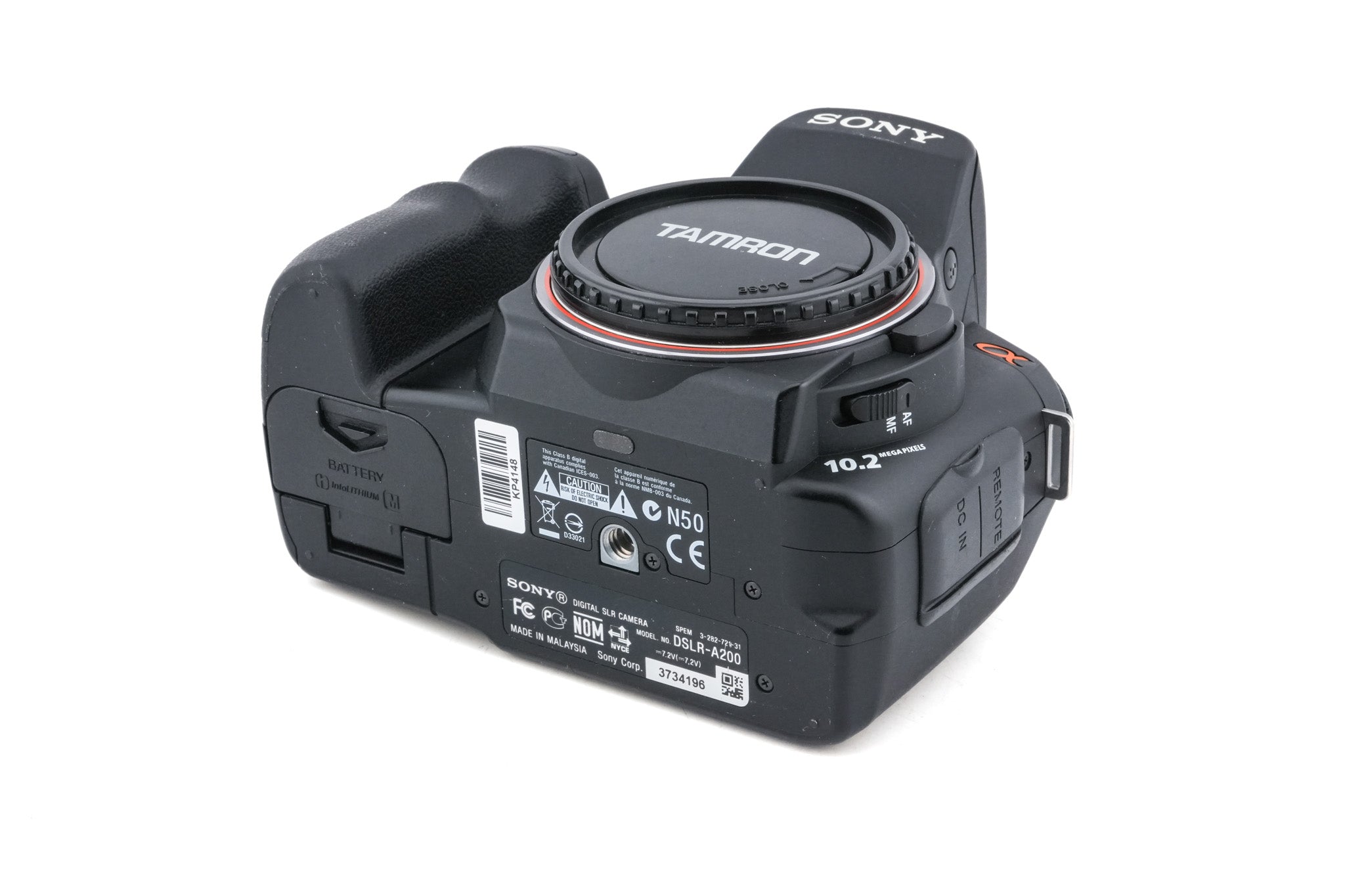 SONY α200 Sony Alpha A200 10.2MP Digital SLR Camera Body Only 4905524415100