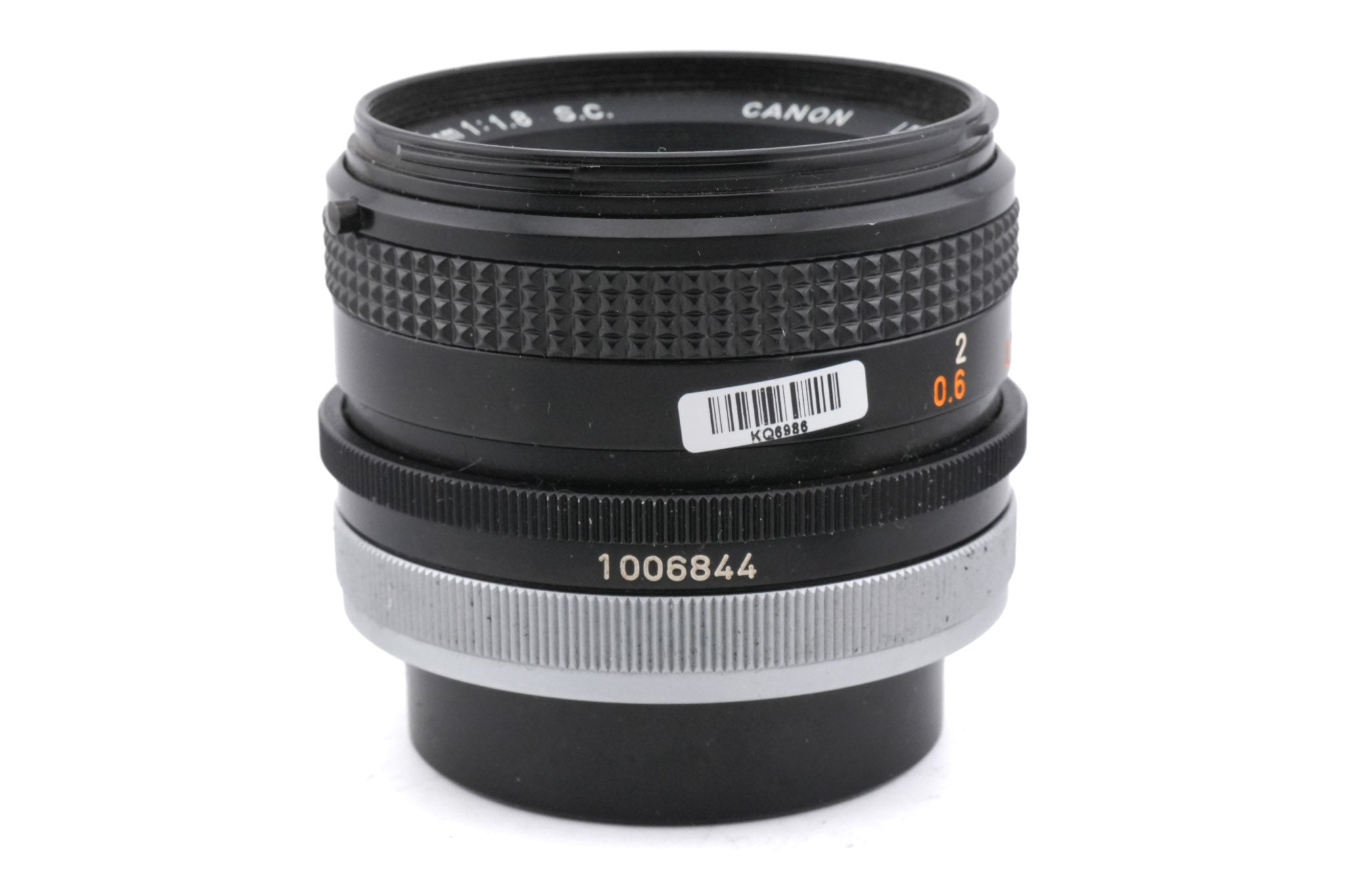 Canon 50mm f1.8 S.C.