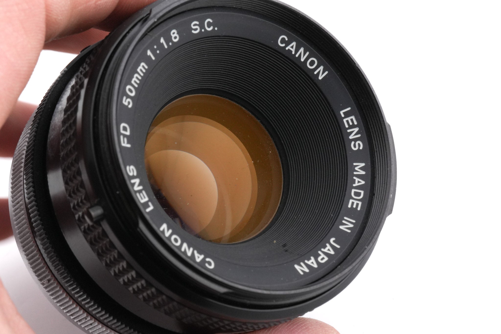 Canon 50mm f1.8 S.C.