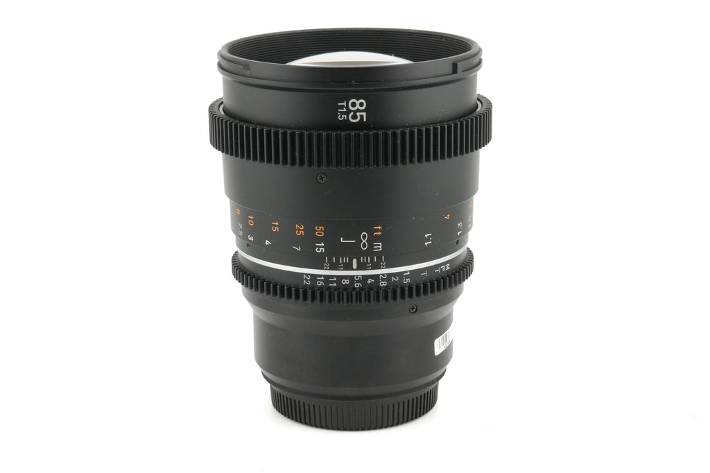 Samyang 85mm T1.5 VDSLR MK2