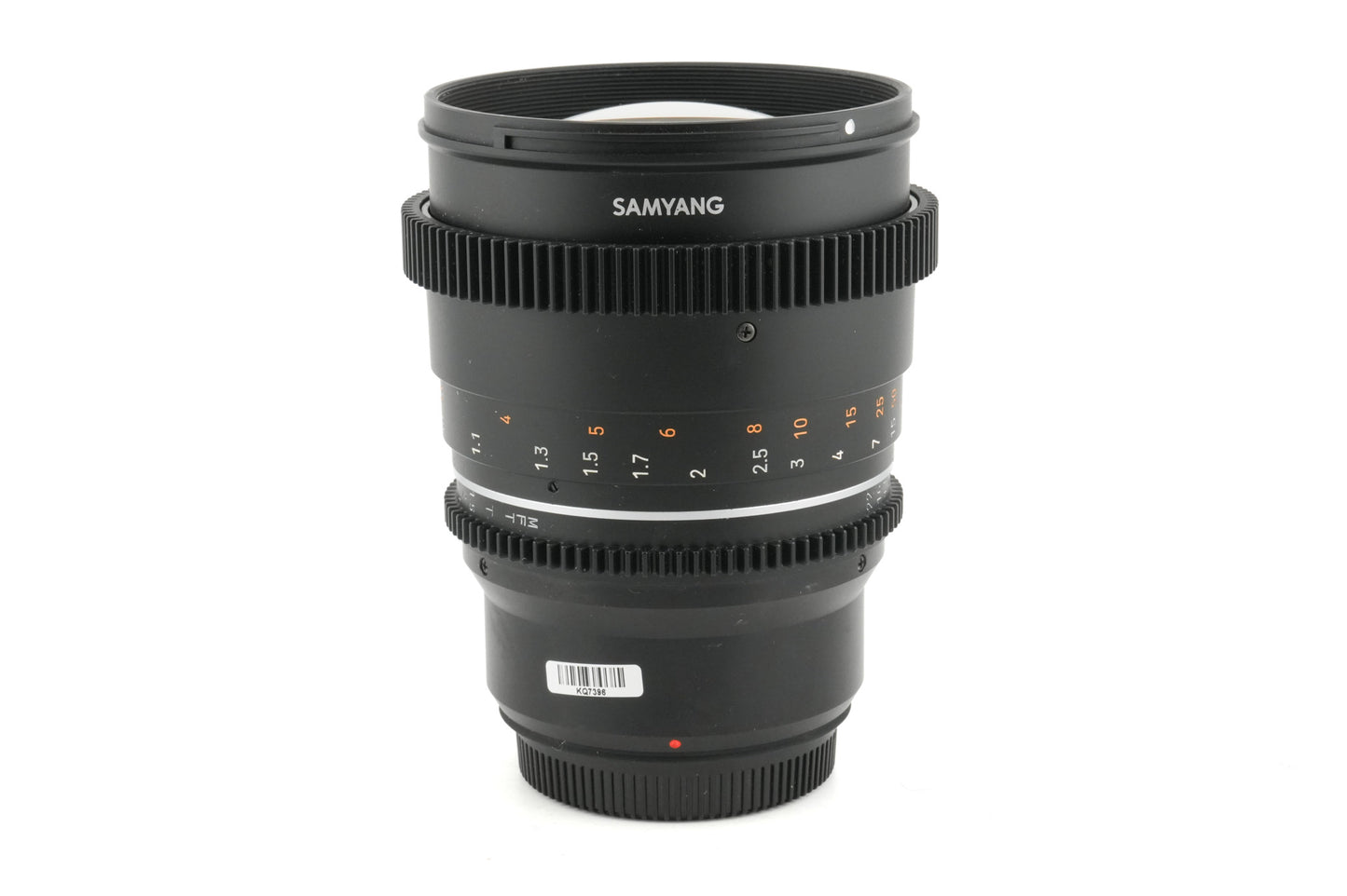 Samyang 85mm T1.5 VDSLR MK2