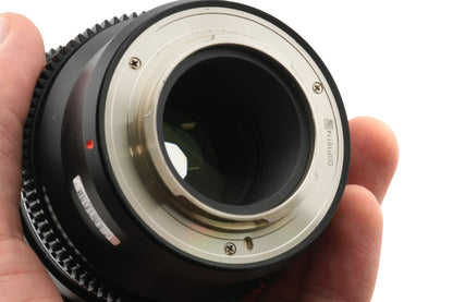 Samyang 85mm T1.5 VDSLR MK2