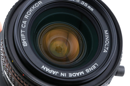 Minolta 35mm f2.8 Shift CA