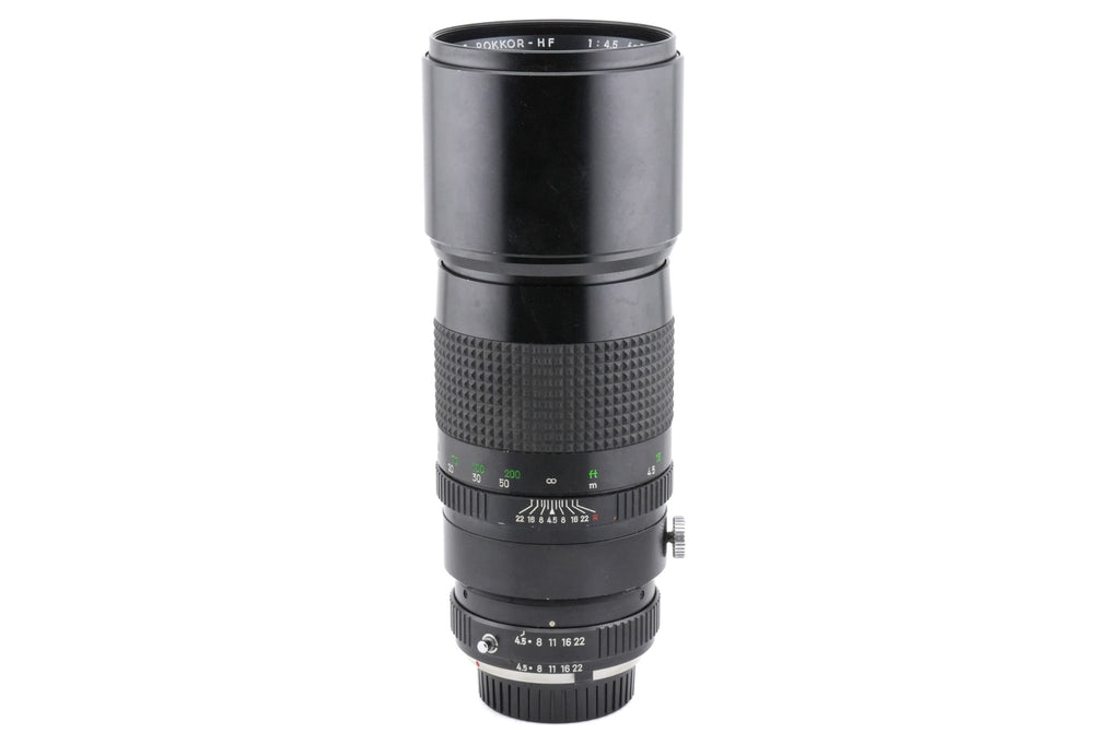 Minolta 300mm f4.5 MC Tele Rokkor-HF