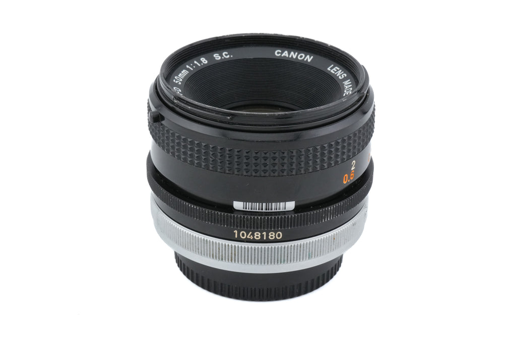 Canon 50mm f1.8 S.C.