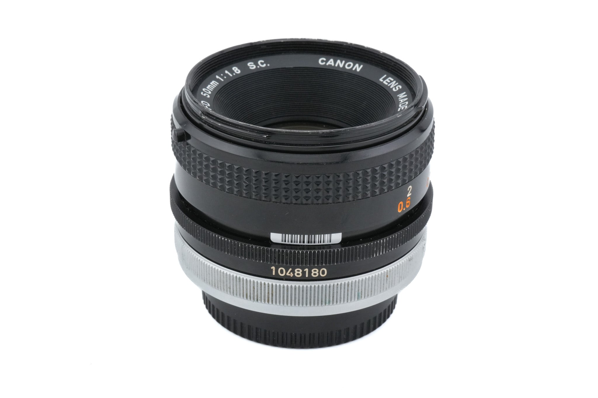Canon 50mm f1.8 S.C.