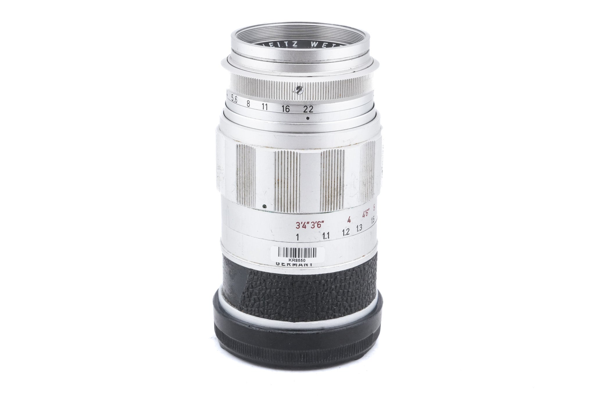 Leica 9cm f2.8 Elmarit (Silver, ELRIT-M / ELRIM / 11129) – Kamerastore