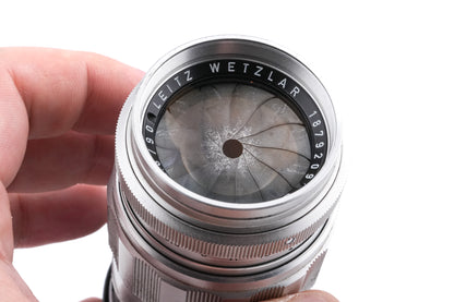 Leica 9cm f2.8 Elmarit (Silver, ELRIT-M / ELRIM / 11129)