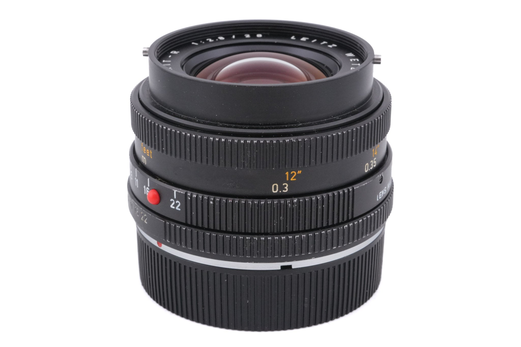 Leica 28mm f2.8 Elmarit-R (Type I) (3-Cam) (11204)
