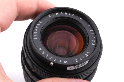 Leica 28mm f2.8 Elmarit-R (Type I) (3-Cam) (11204)