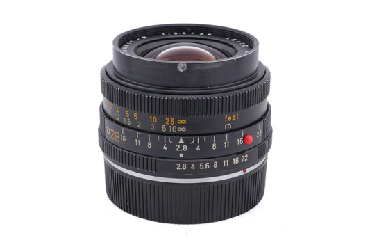 Leica 28mm f2.8 Elmarit-R (Type I) (3-Cam) (11204)
