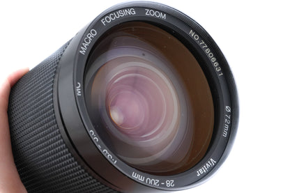 Vivitar 28-200mm f3.5-5.3 MC Macro Focusing Zoom