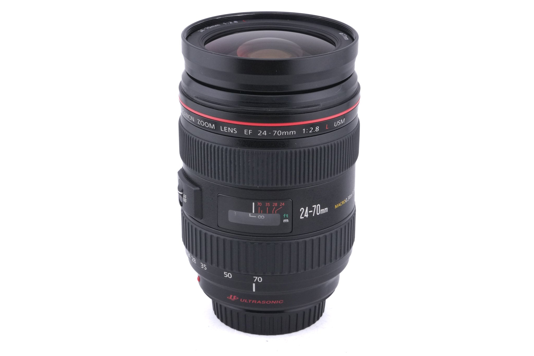 Canon 24-70mm f2.8 L USM + EW-83F Lens Hood